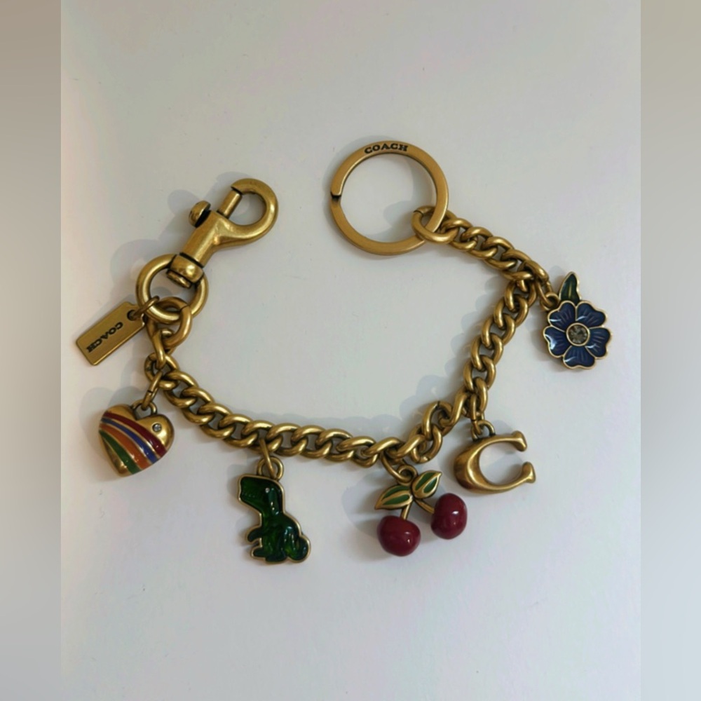 Motif Chain Bag Charm